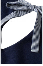 Navy Fine Knit Jumper