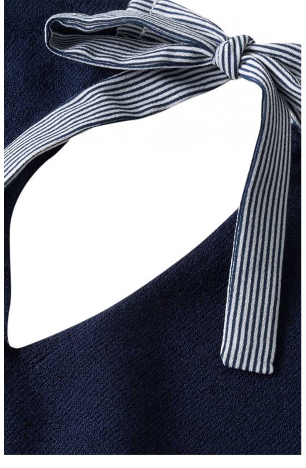 Navy Fine Knit Jumper