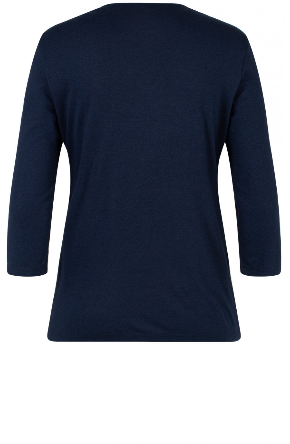 Navy Jersey Top