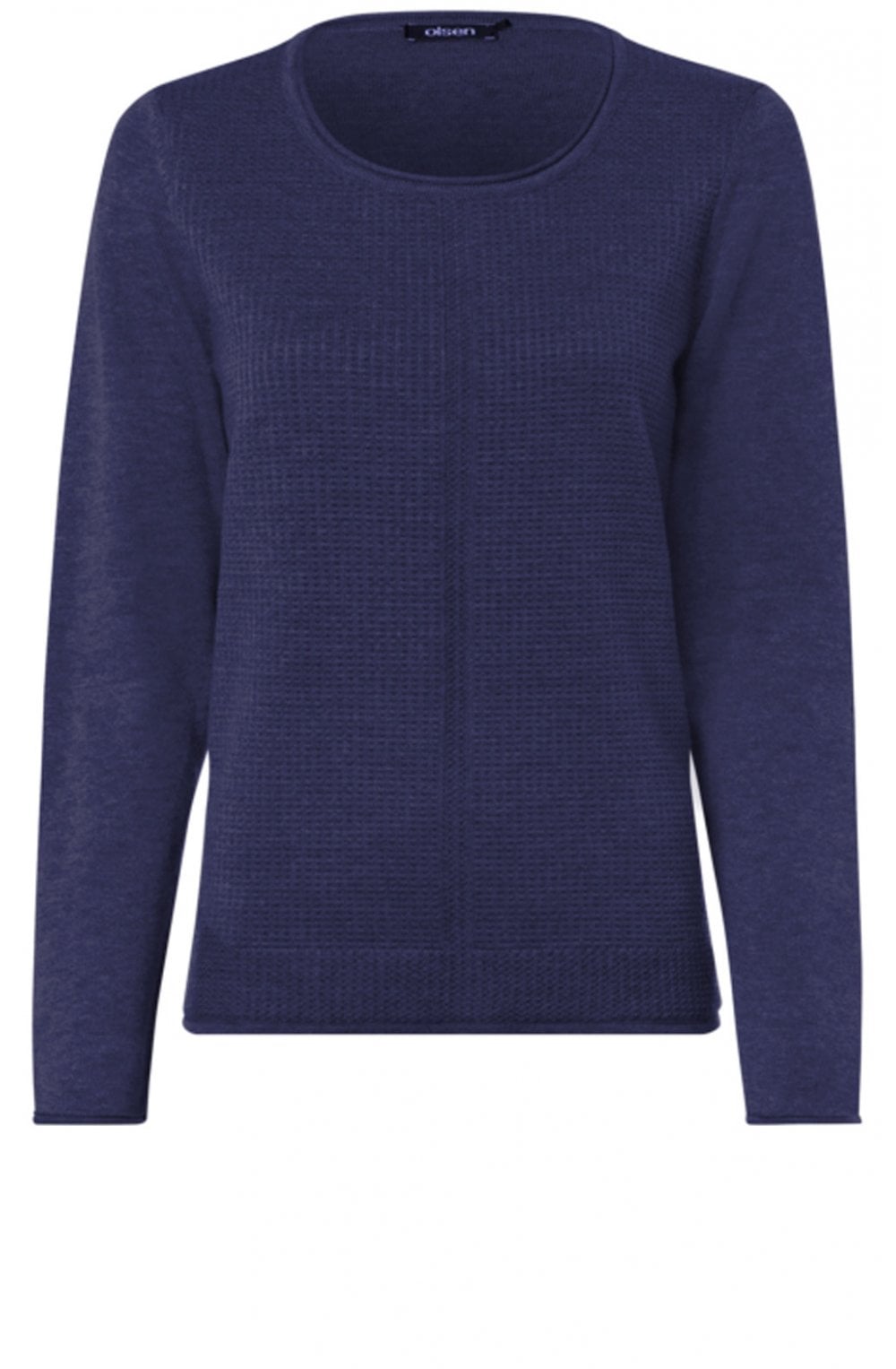 Navy Knit Jumper