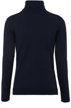 Navy Polo Neck Jumper