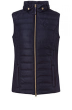 Navy Quilted Waistcoat