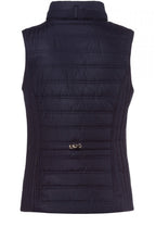 Navy Quilted Waistcoat