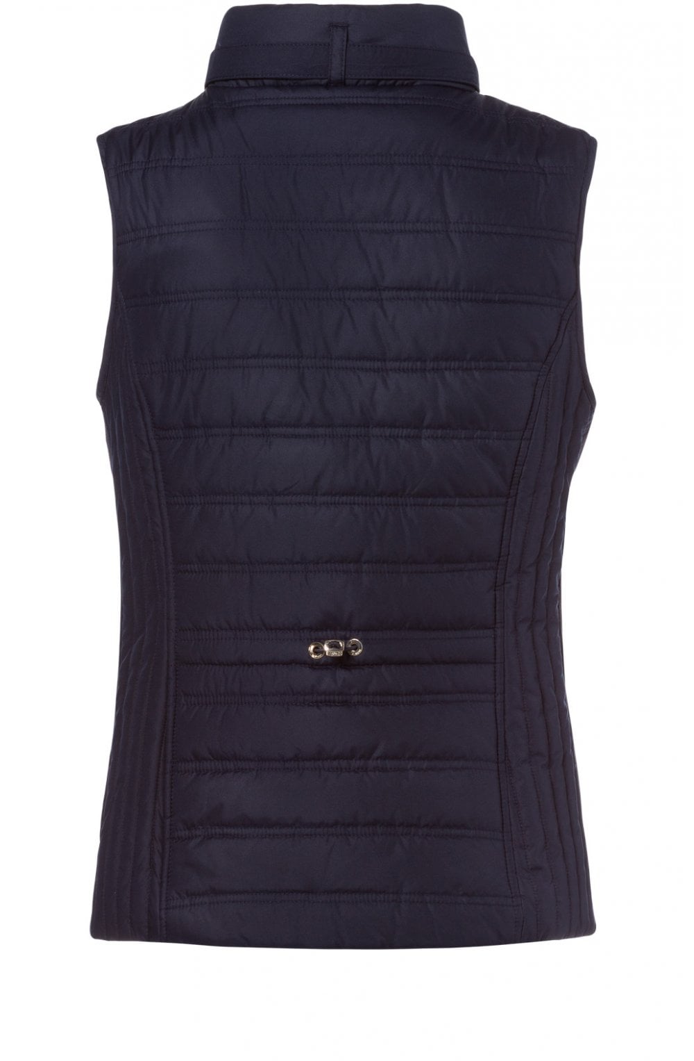Navy Quilted Waistcoat