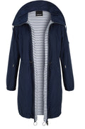 Navy Raincoat
