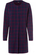Navy & Red Check Jacket