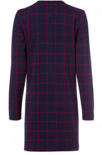Navy & Red Check Jacket