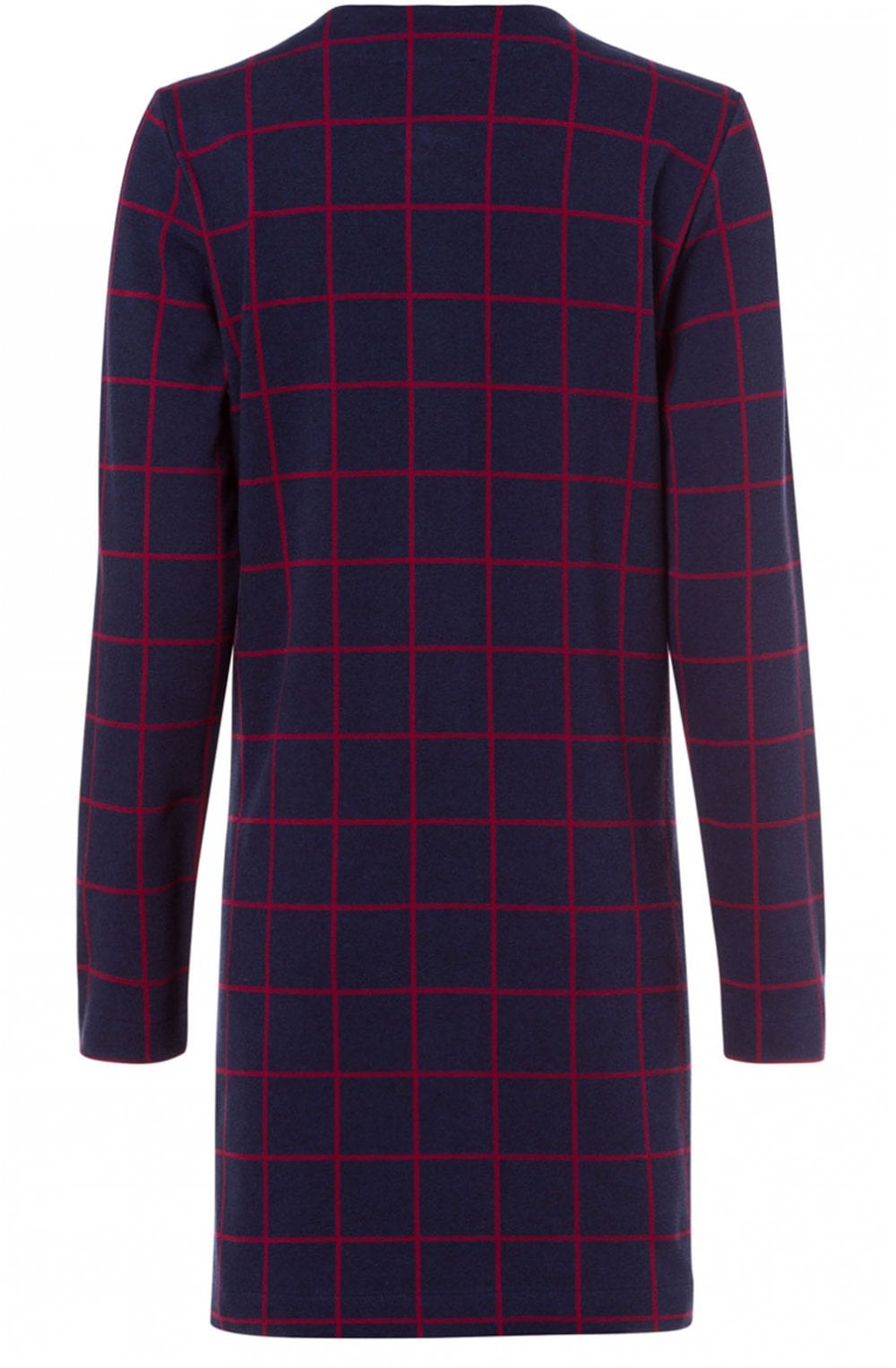 Navy & Red Check Jacket