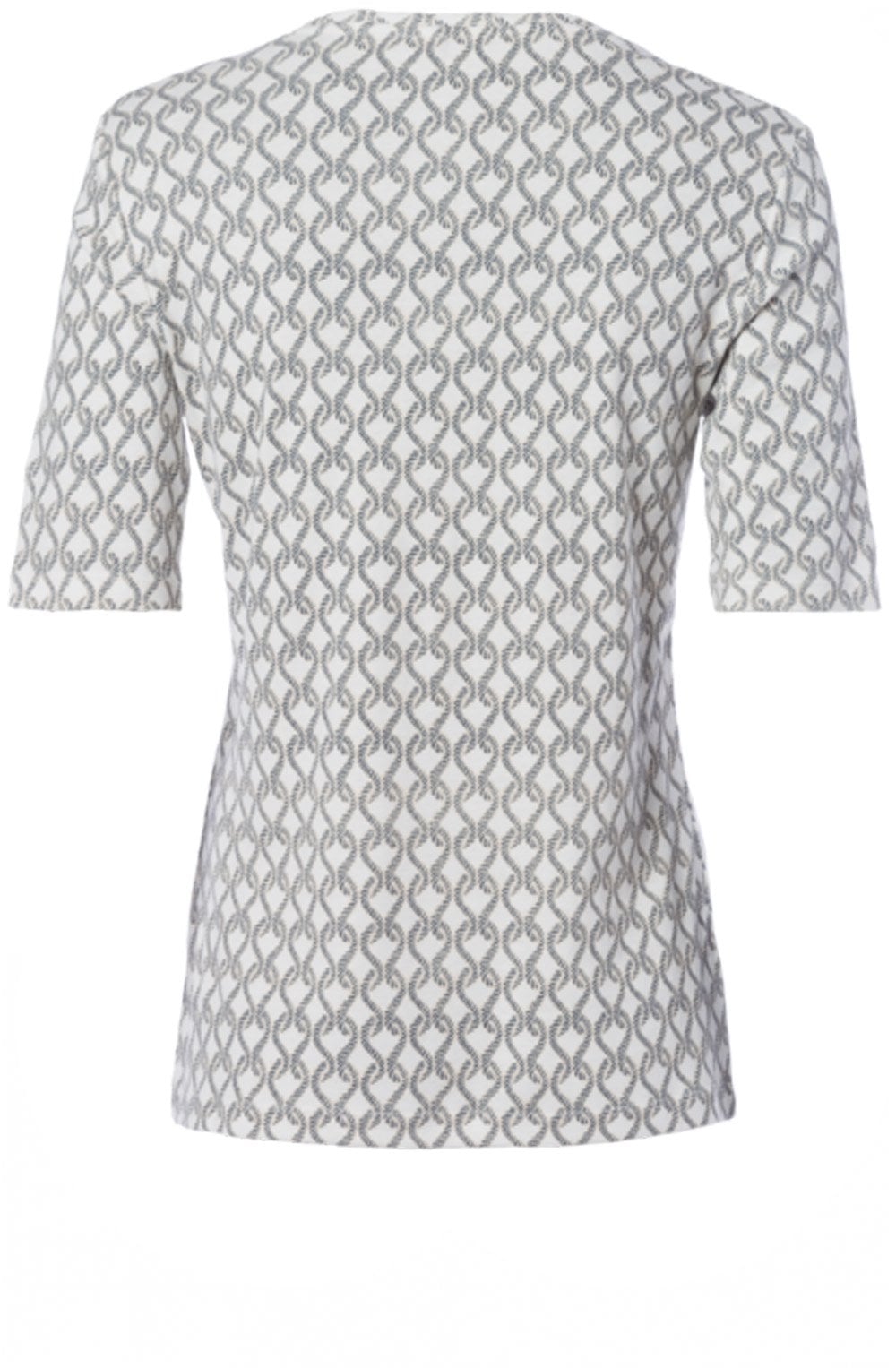 Navy Rope Design Top