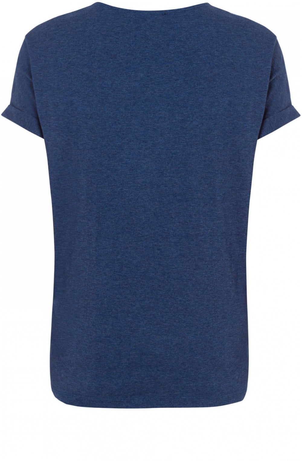 Navy Spot Design Top
