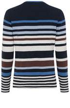 Navy Striped Top
