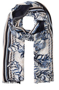 Navy & White Scarf