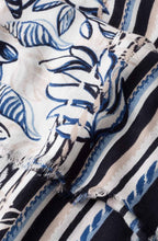 Navy & White Scarf
