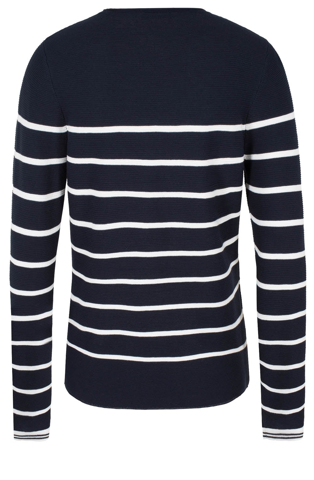 Navy & White Stripe Sweater