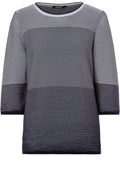 Navy & White Striped Jumper