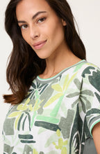 Neo Safari Khaki and Lime Cosima T-Shirt