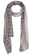 Neutral Patterned Scarf