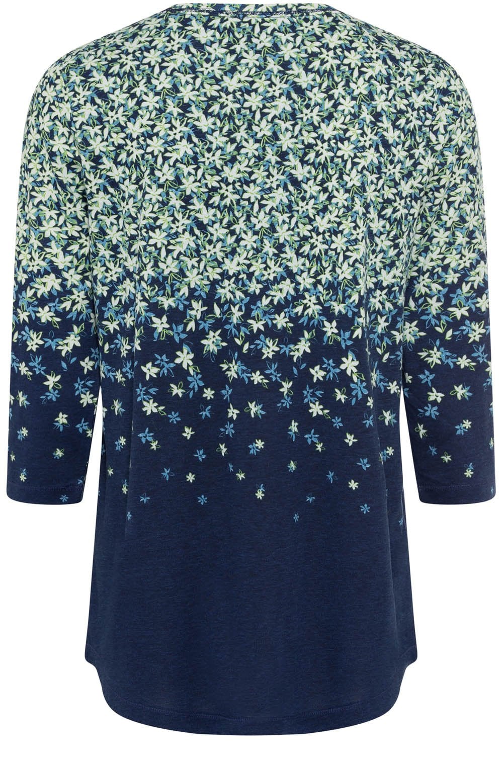 Night Blue Floral Amy Top