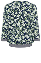 Night Blue Floral Clara Top