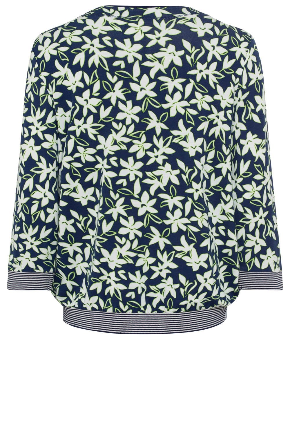 Night Blue Floral Clara Top