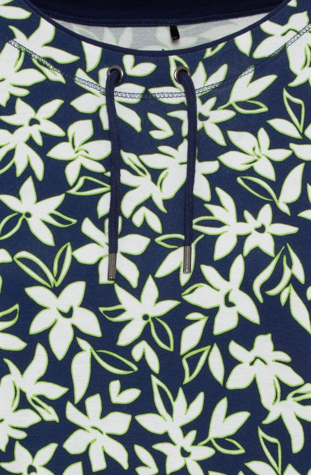 Night Blue Floral Clara Top
