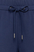 Night Blue Lisa Straight Fit Jersey Trousers