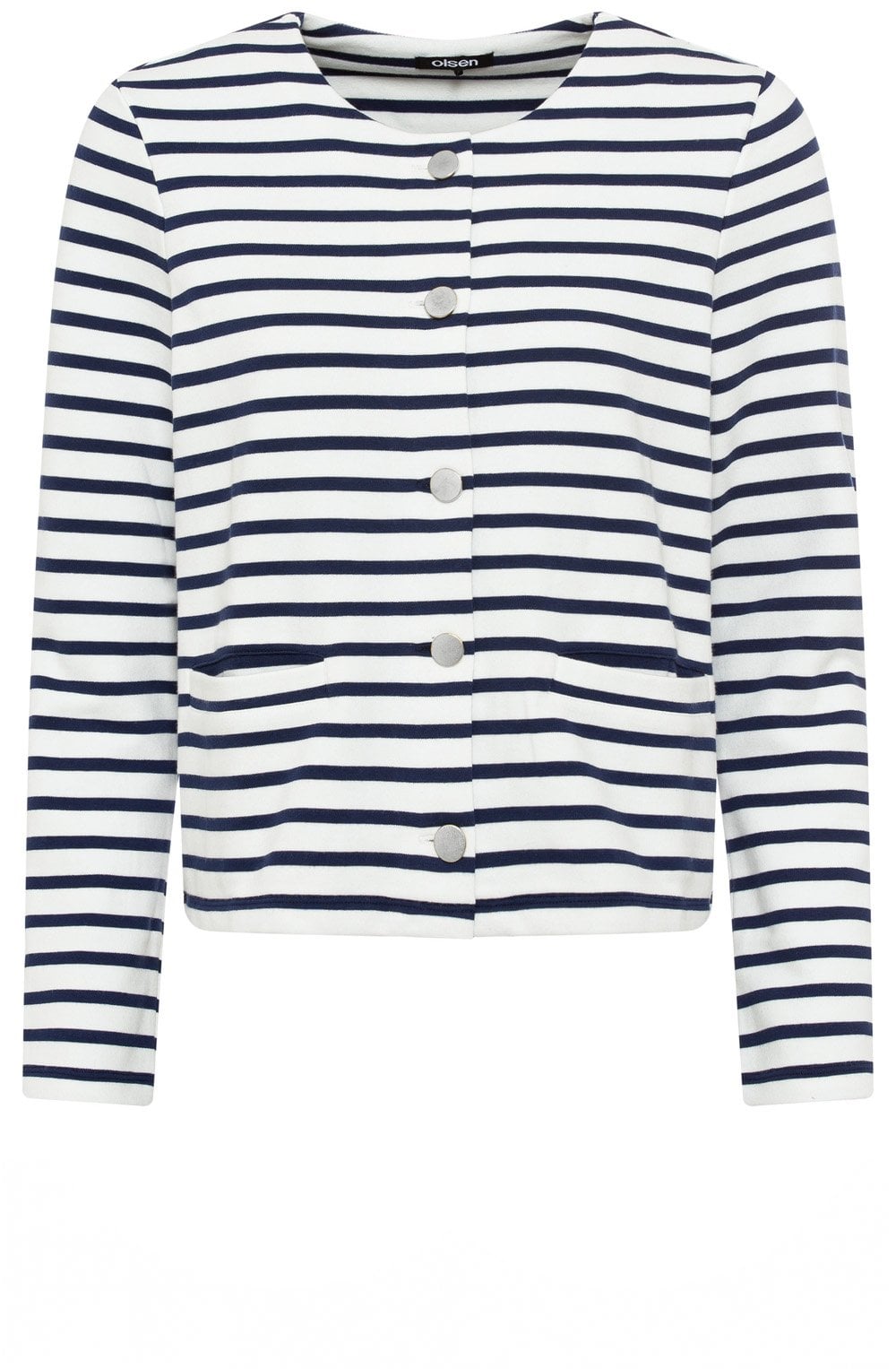 Night Blue Striped Henny Jacket