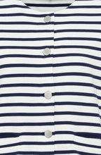 Night Blue Striped Henny Jacket