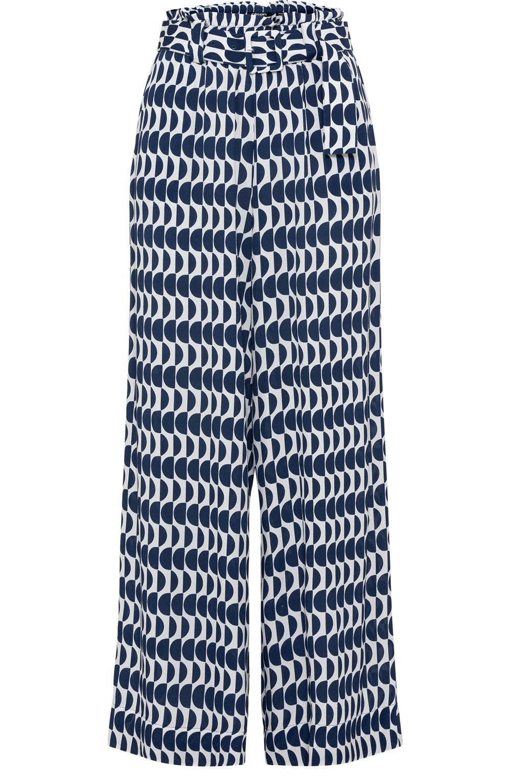 Night Blue Wide Leg Anna Trousers