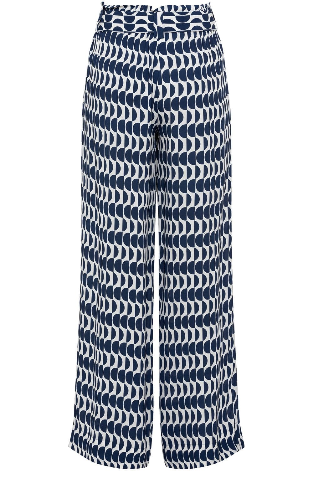 Night Blue Wide Leg Anna Trousers