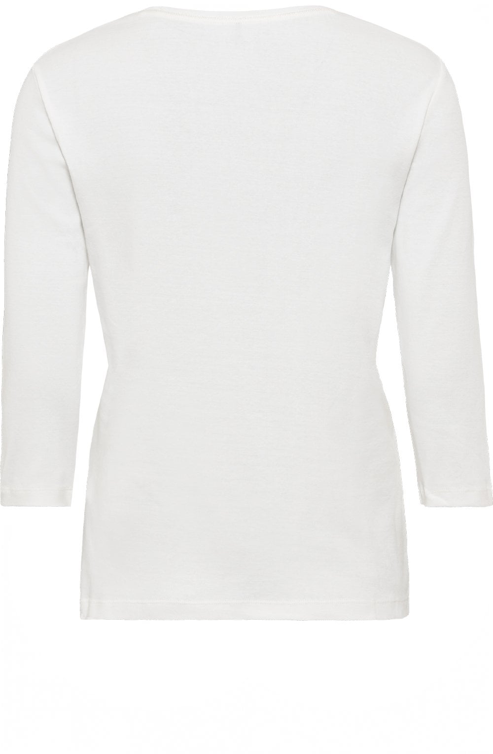 Off White Abstract Floral Sleeve Top