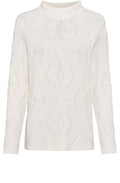 Off White Cable Knit Henny Jumper