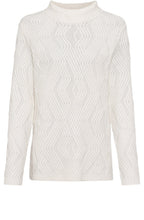 Off White Cable Knit Henny Jumper