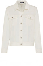 Off White Denim Silver Details Jacket