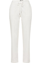 Off White Drawstring Waist Lisa Trousers