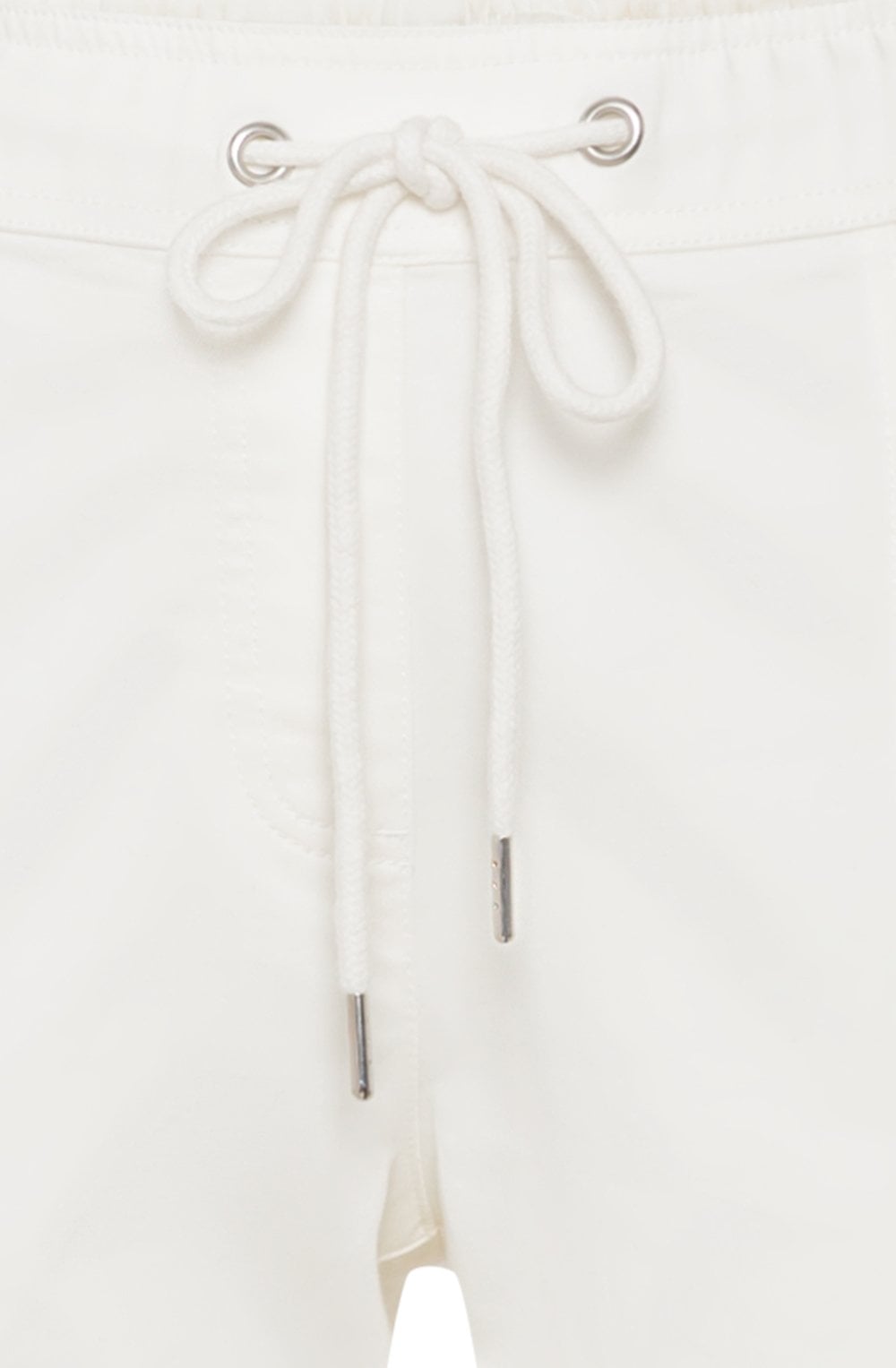 Off White Drawstring Waist Lisa Trousers