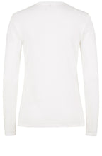 Off White Floral Design Top