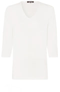 Off White Jersey Top