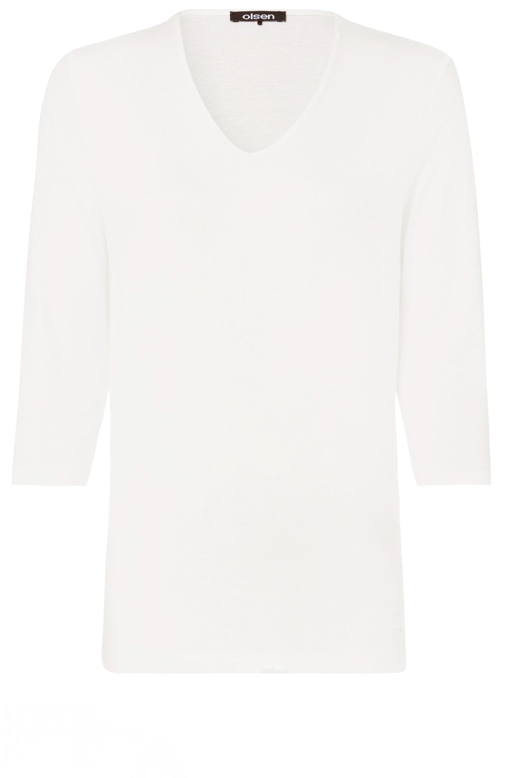 Off White Jersey Top