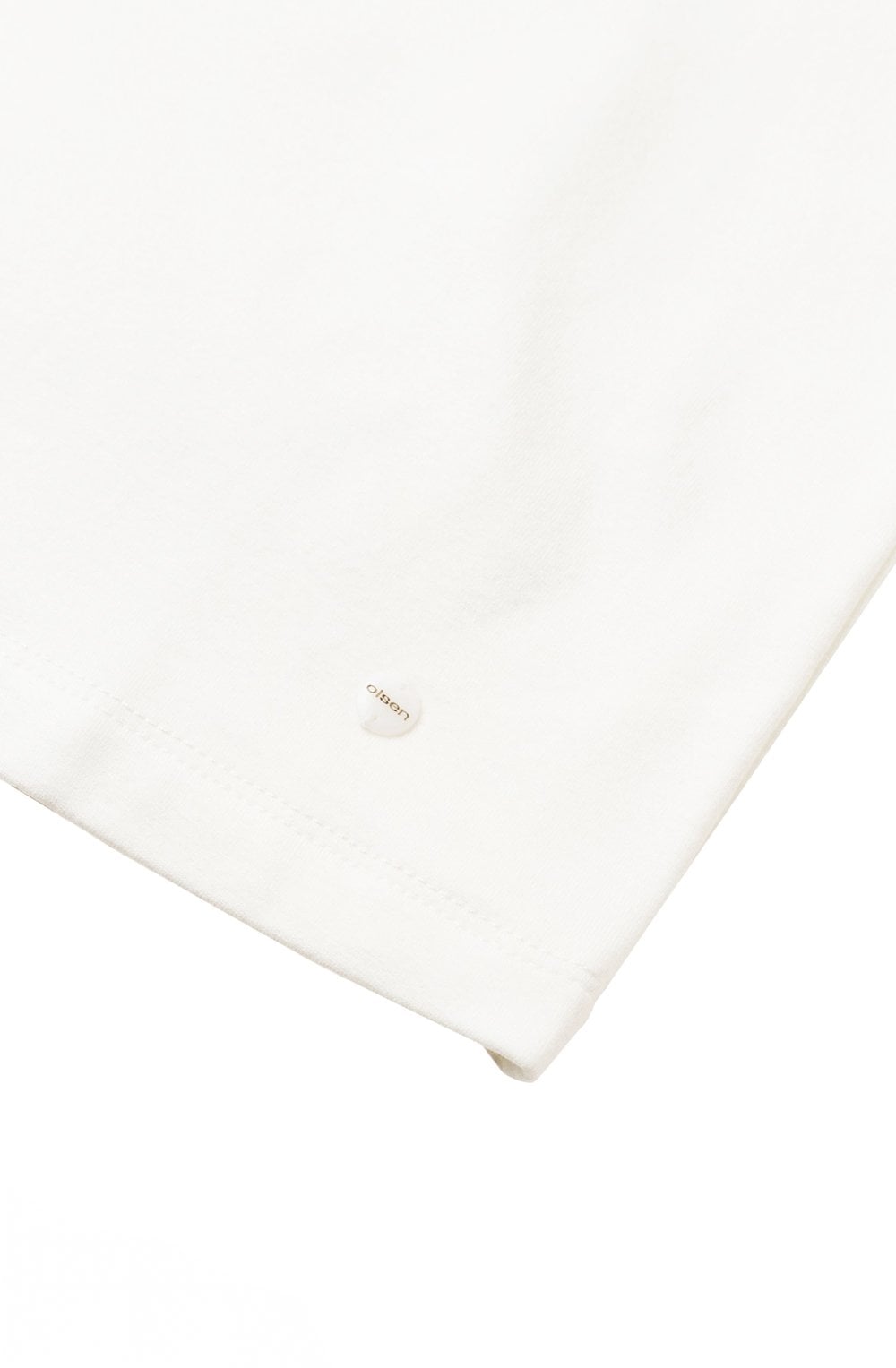 Off White Jersey Top