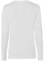 Off White Jersey Top