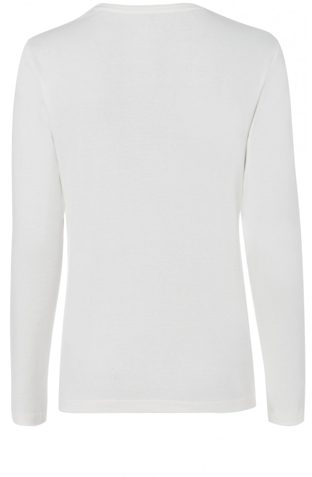 Off White Jersey Top