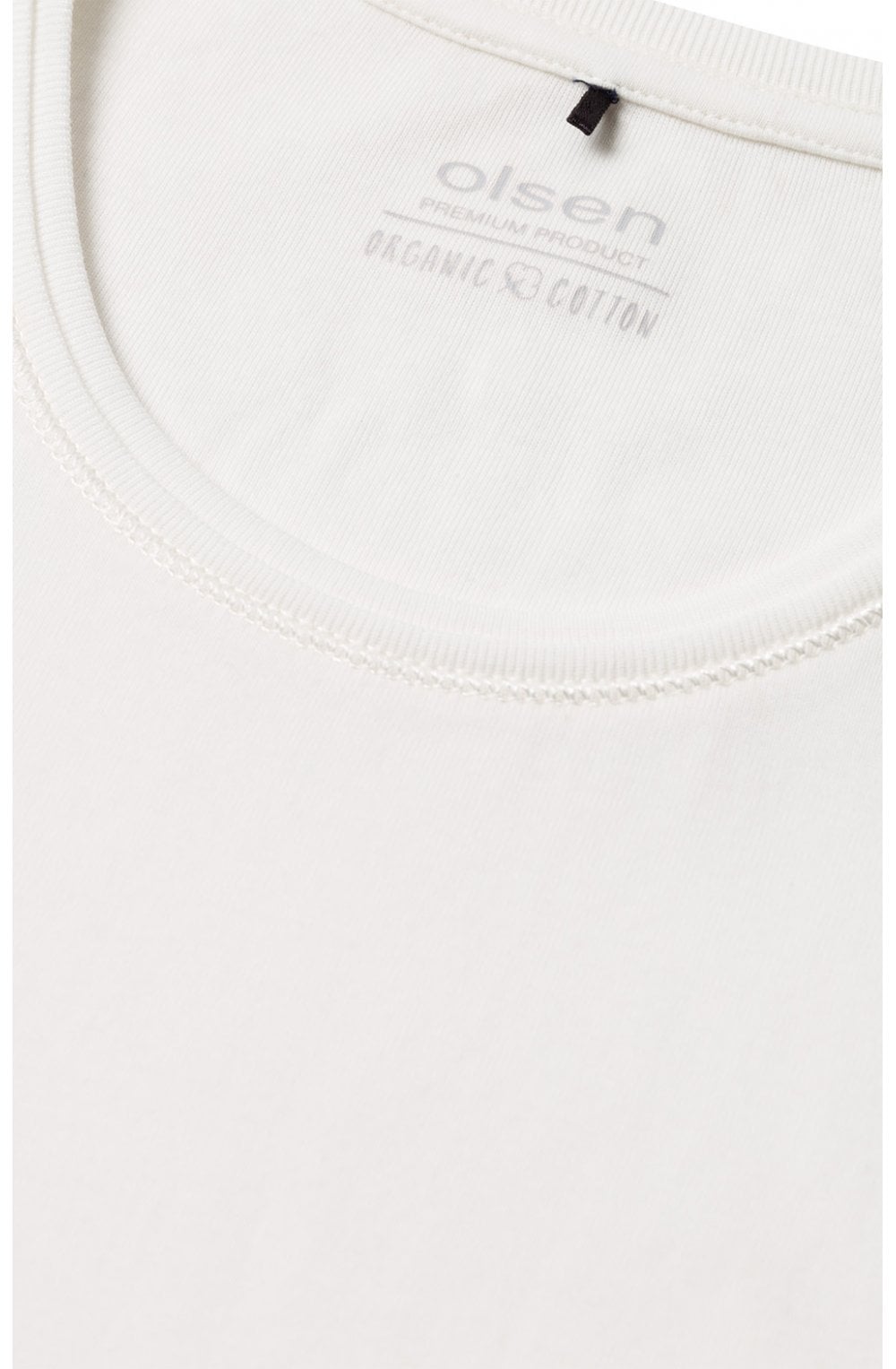 Off White Jersey Top