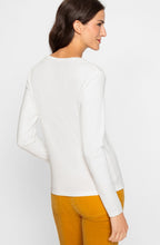 Off white Long Sleeved Jersey Top
