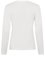 Off white Long Sleeved Jersey Top