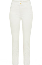 Off White Mona Cropped Slim Jeans