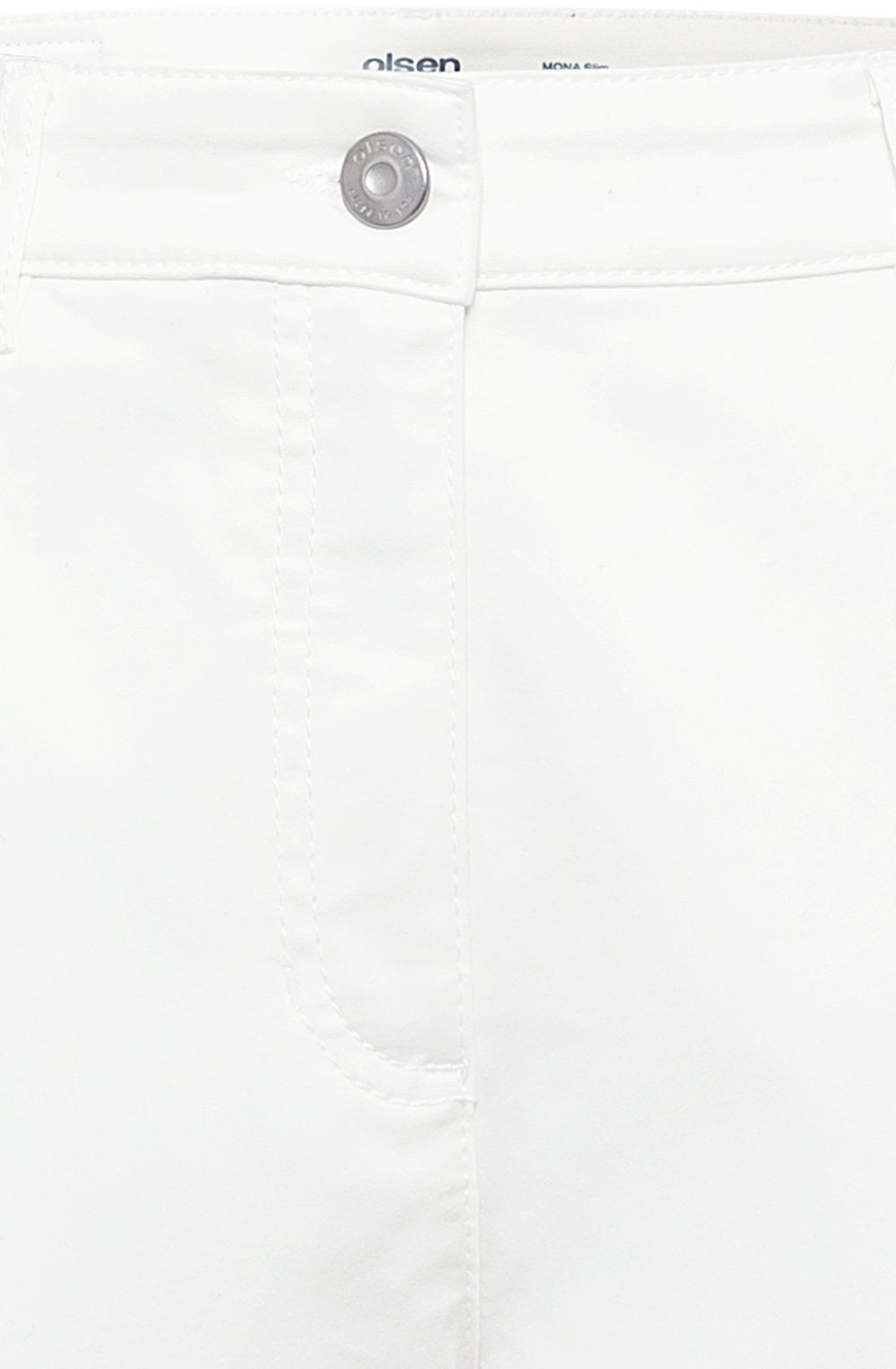 Off White Mona Slim Leg Jeans