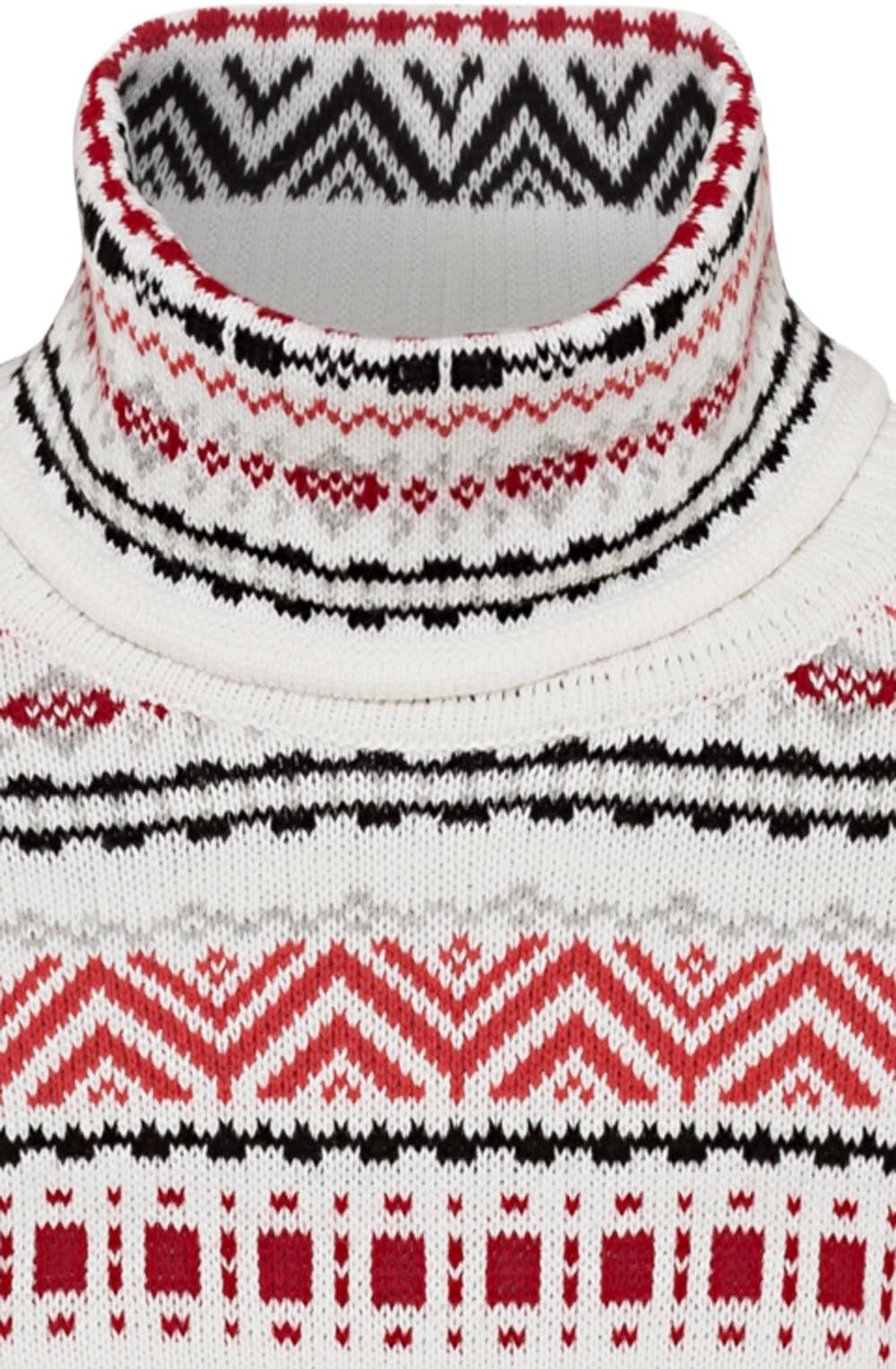 Off White Nordic Pattern Jumper