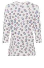 Off White Patterned Top