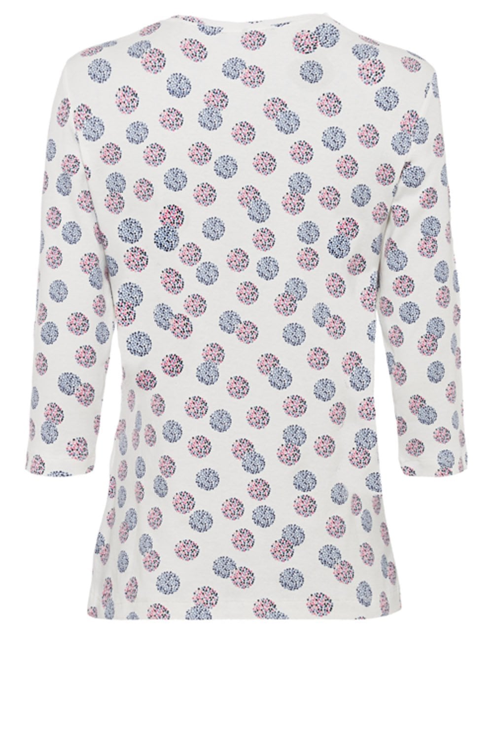 Off White Patterned Top
